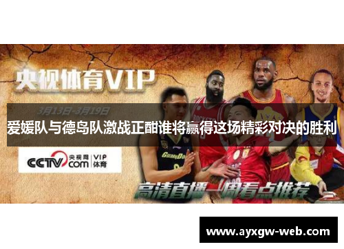 爱媛队与德岛队激战正酣谁将赢得这场精彩对决的胜利